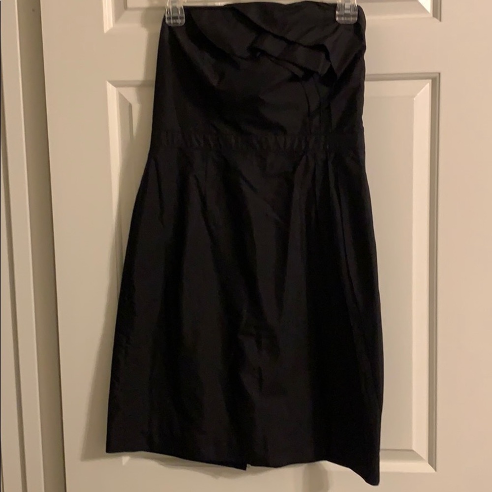 Ann Taylor Loft black cocktail dress